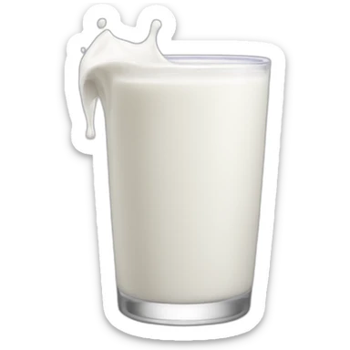 MILK  sticker