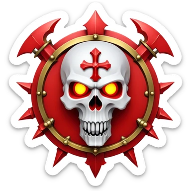 World eaters legion symbol sticker