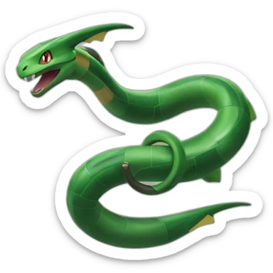 Rayquaza pokemon sticker