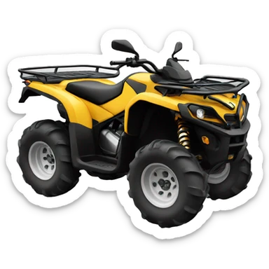 Canam fourwheeler sticker