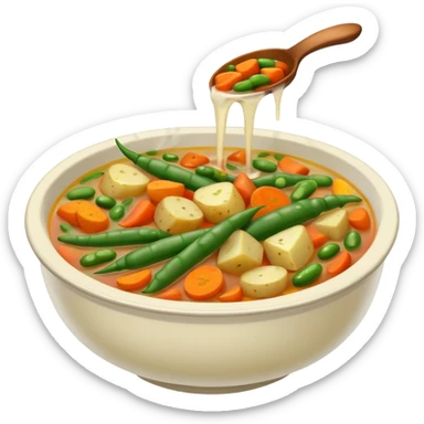 veggie soup sticker