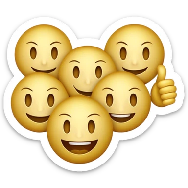 feedback/voucher like a note make it black and gold 3 smiles, angry,happy,okei, another one sticker