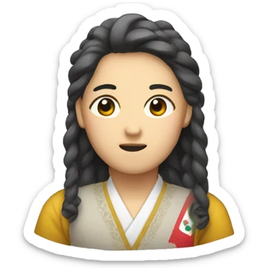 korea bokjumeoni sticker