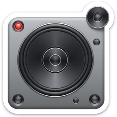 mac os icon speaker volume bar sticker