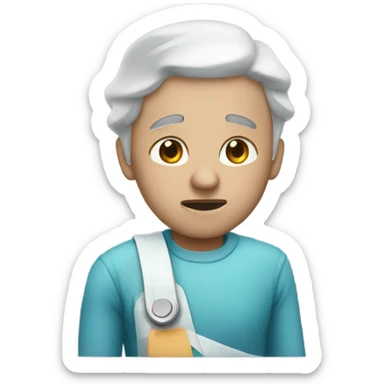 When knee surgery tomorrow  sticker