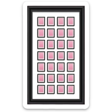 pink photo gallery sticker