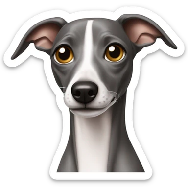 Italian greyhound sticker