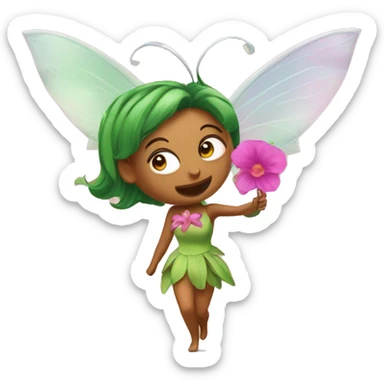Cosmo and Wanda fairies sticker