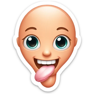 Happy uterus sticker