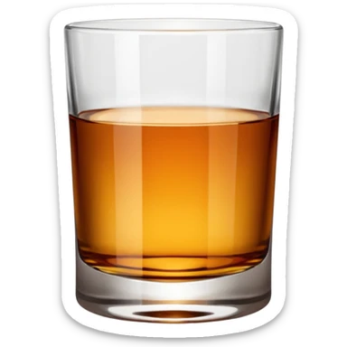 verre de wiskey sticker
