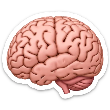 Un cerebro  sticker