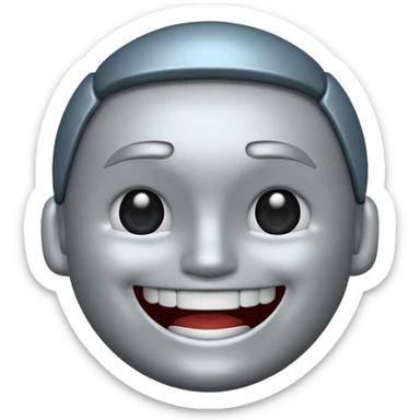 can you make a sigma emoji mewing  sticker