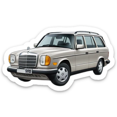 Mercedes e class kombi from 1997 sticker