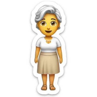 MUJER BARRIGA sticker