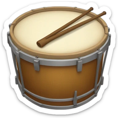 Erlandskian  Terminian Baadakjoik Drum Instrument Ethnic sticker