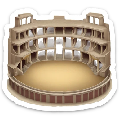 Epidauros theatre sticker