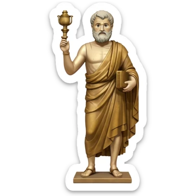 monument to Aristotle sticker