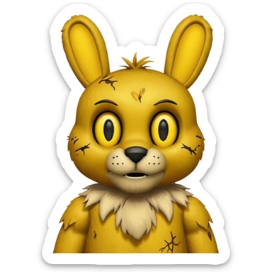 Fnaf springbonnie  sticker