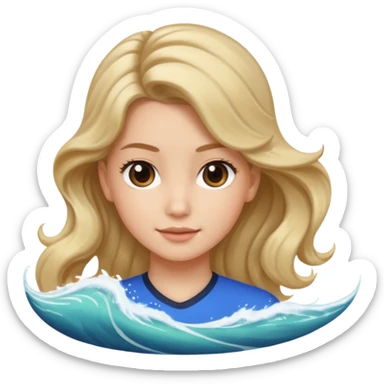 The last pictures you showed me is far from me. Her hair is too curly. I want my picture with low pony tail or big wave hair with the middle length. sticker
