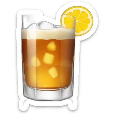 fernet branca highball glass sticker