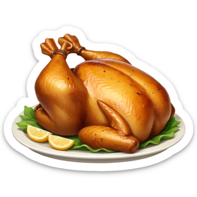 roast chicken sticker