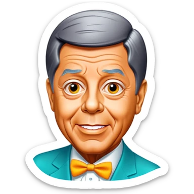 Jerry Lewis from totally spies sticker