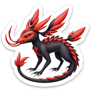Meloetta-Nargacuga-Yveltal-Pokémon-Fakémon-creature sticker