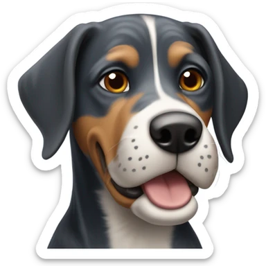 Blue tick coon hound sticker