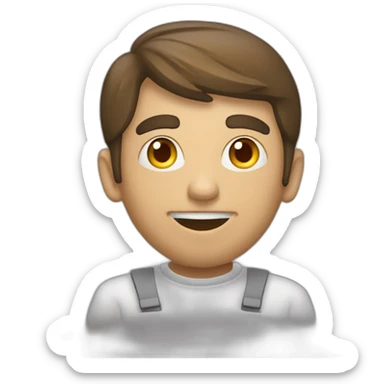 Gas qui boit un coup sticker