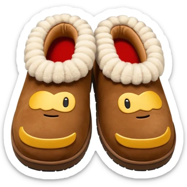 Uggs slippers sticker