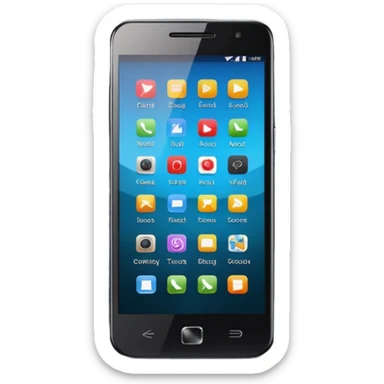 Android mobile for contact ads sticker