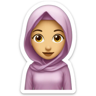 Koran Idol girl sticker