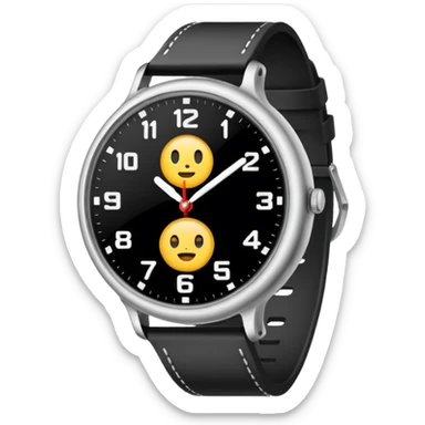 analog watch sticker
