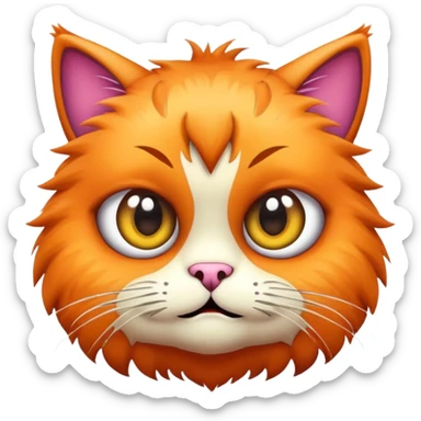 create very cool monster cat emoji sticker
