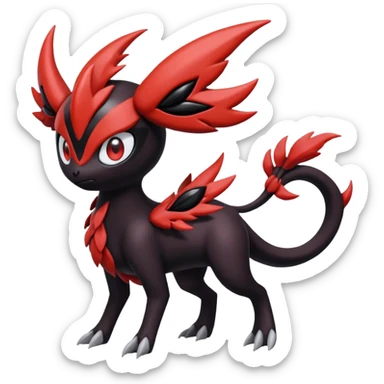 Meloetta-Yveltal-Darkrai-Pokémon-Fakémon-creature sticker
