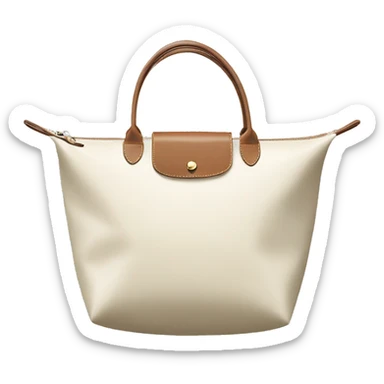 Longchamp bag sticker