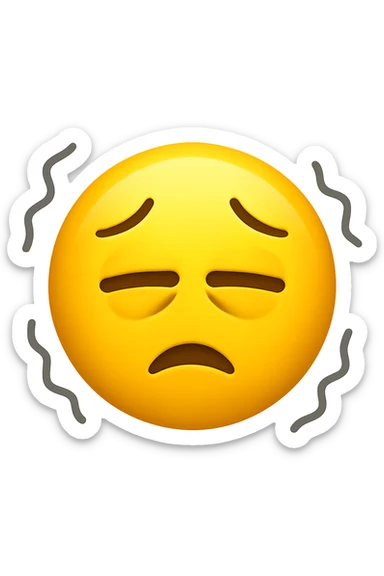 tremori o debolezza improvvisa emoji stile iphone sticker