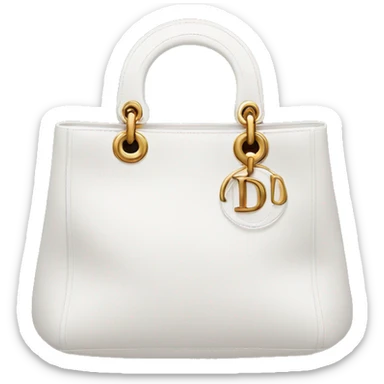 Dior bag sticker