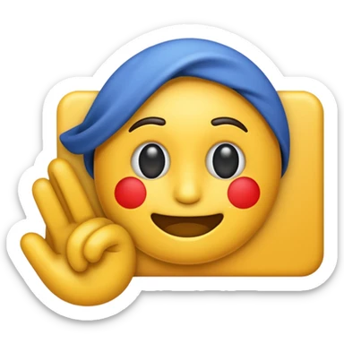 Emoji that represents a workflow reaction for "No Platform Fraud Suspected"  sticker