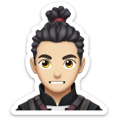 Kamado tanjiro form demon slayer  sticker