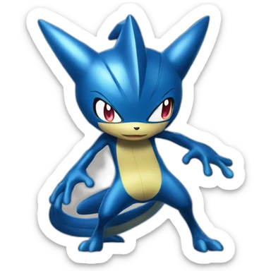 Shiny-greninja sticker
