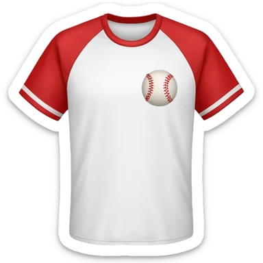 franela de beisbol sticker