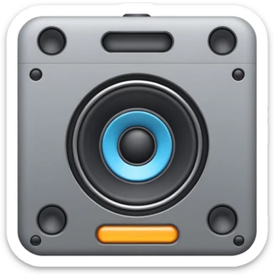 mac os icon speaker volume bar sticker
