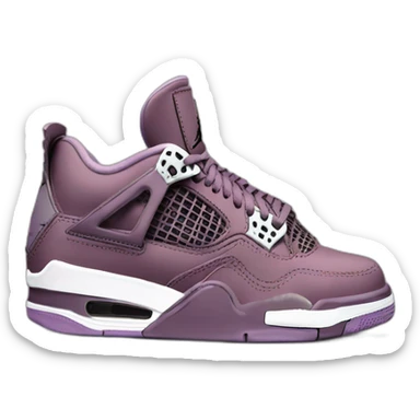 Jordan 4 mauve sticker