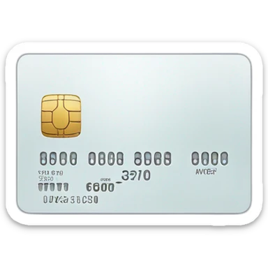 credit card sticker