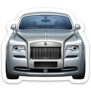 rolls royce statue logo sticker