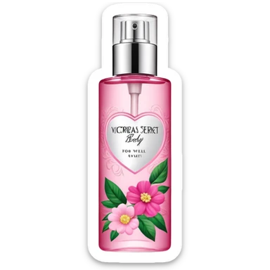 victorias secret body mist sticker