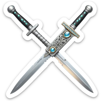 Assassin's creed hidden blade sticker