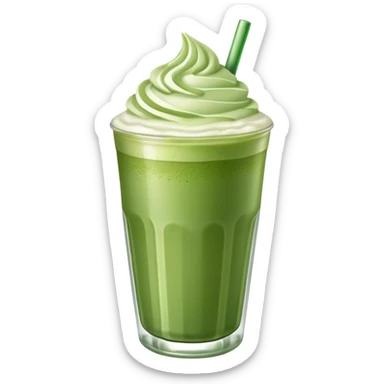 Matcha frappe  sticker