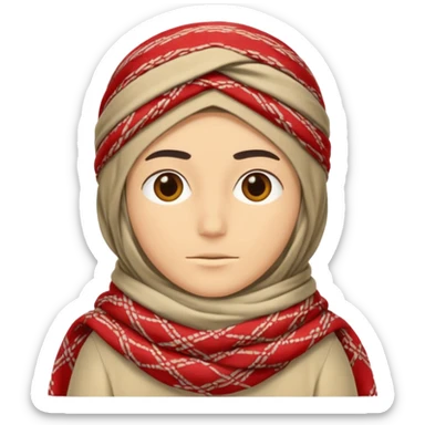 shemagh but faceless sticker